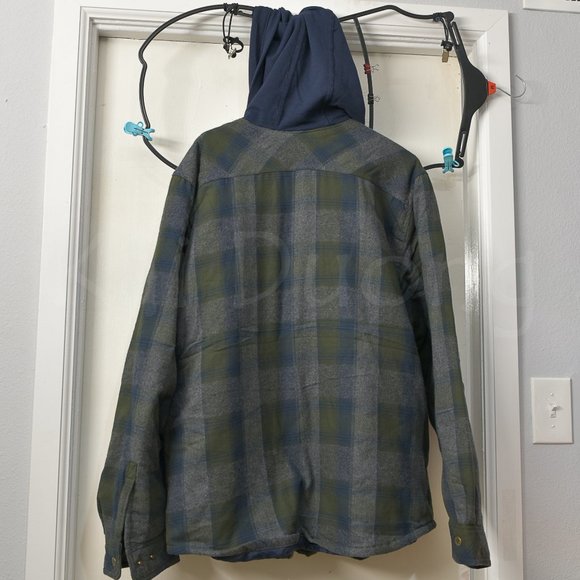 Legendary Outfitters men shirt jacket Green M L XL XXL - Picture 7 of 10